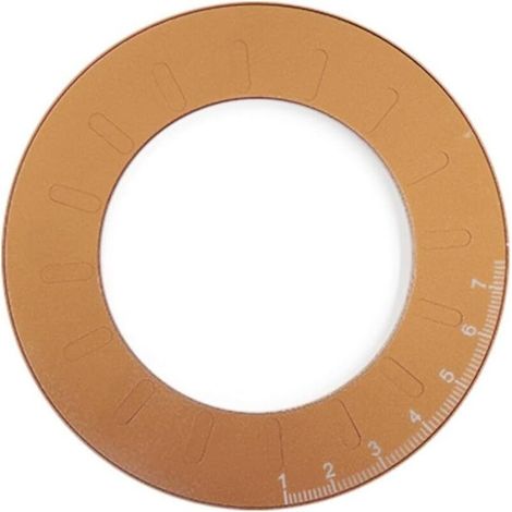 Compas rond en acier inoxydable - Outil de dessin de cercle - Géométrie - Compas de dessin professionnel - Taille réglable - Règle en T (1/5)