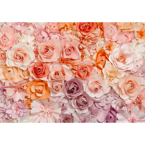 Papier peint panoramique Flowers DD118872 Designwalls Multicolore Papier 366 x 254 cm (8 pièces) - 366 x 254 cm (8 pièces) (1/2)