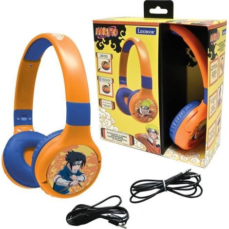 Naruto 2 in 1 Bluetooth and Wired Headset Comfortable and Foldable with Sound Limiting (1/5)