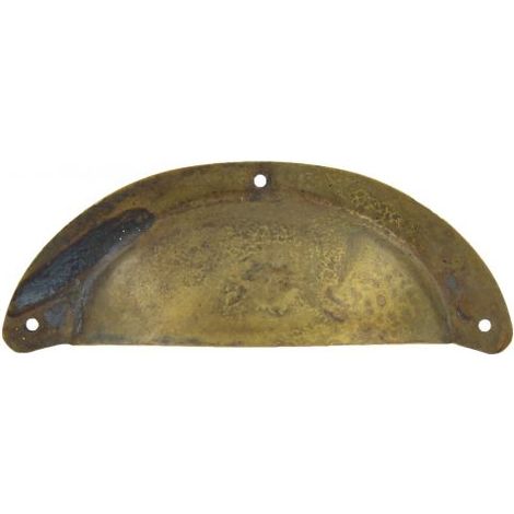 MANIGLIA OTTONE 15122 96X37 MM ANTICATO