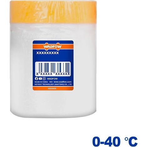 Film protecteur pour peintre Wadfow 55 cm x 25 m (1/5)