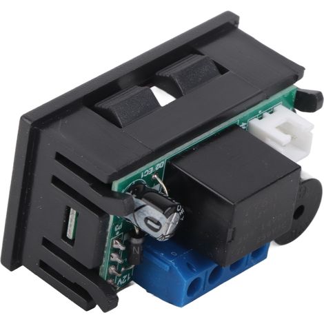 Thermostat numérique programmable avec sonde, interrupteur contrôleur de température 12V CC, régulation chauffage (1/5)