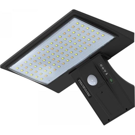 Solar Security Lights, Outdoor Waterproof Solar Floodlights with Motion Sensor, 2600mAh High Capacity 90 LED Solar Powered Wall Lights for Porch, Yard, Garage, Driveway, Garden,6000k (1/5)