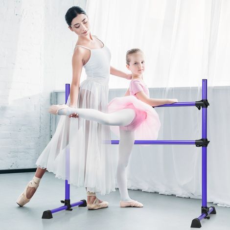 Barre de ballet reglable - portable antiderapante 1245 x 71 x 120 cm (1/5)