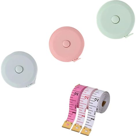 Ruban de couture souple, 6 pièces, fer/tissu, rétractable (1/5)