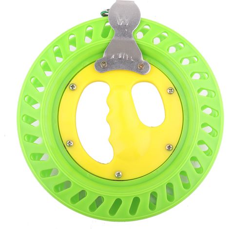 Bobine de 22 cm en plastique durable pour ligne de cerf-volant, porte-bobine, accessoire d'enroulement (vert) (1/5)