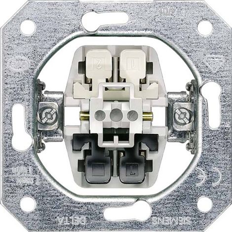 Siemens Inserto apparecchio DELTA UP pulsante, 1 contatto di scambio utilizzabile anche come NC, 5TD2123 (1/4)