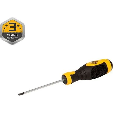 Cacciavite Forte pz0 x 75 mm manico ergonomico resistente