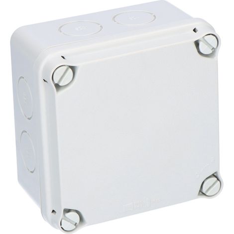 Aufputz-, hermetisch abgedichtetes Schraubgehäuse IP55, grau EX-111 PCE (1/3)
