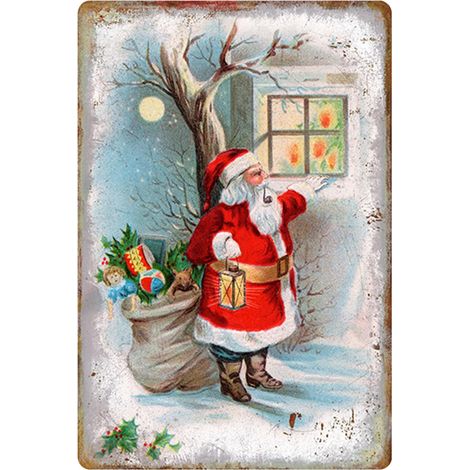 Panneau Métallique De Décoration - 30 X 20 Cm - Pour Murs Intérieurs Et Extérieurs - 1 Pièce (1/5)