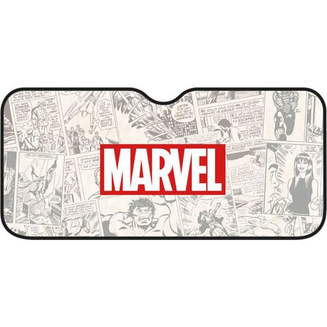 Protecteurs Solaires Avant De La Voiture - Logo Marvel - 130x70 cm (1/2)