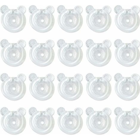 20 X Clips Housse De Couette, Couette Clips Pour Garder La Couette En Place, Housse De Couette Housse De Couette Beignets Attaches De Couette (1/5)