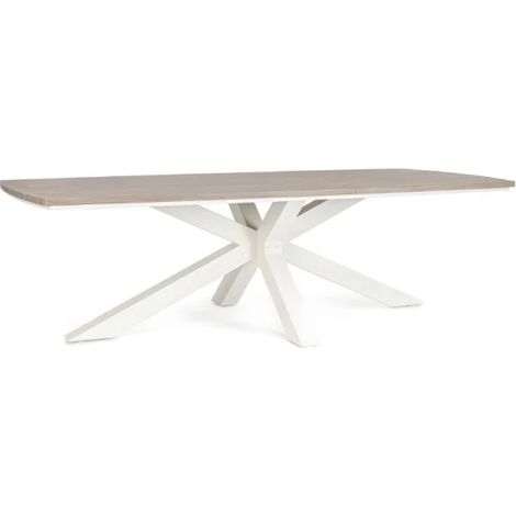 Tavolo Zelmar Bizzotto 260 x 118 cm vapor