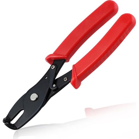 Pince à sertir anti-traction, pince anti-rouille, pince électrique en acier à faible teneur en carbone, câble d'alimentation, outil de fixation de câble pour l'assemblage électrique, bague de (1/5)
