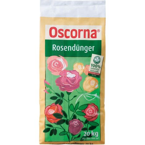 Oscorna engrais pour rosiers 20 kg engrais organique pour les roses, plates-bandes de fleurs balcon