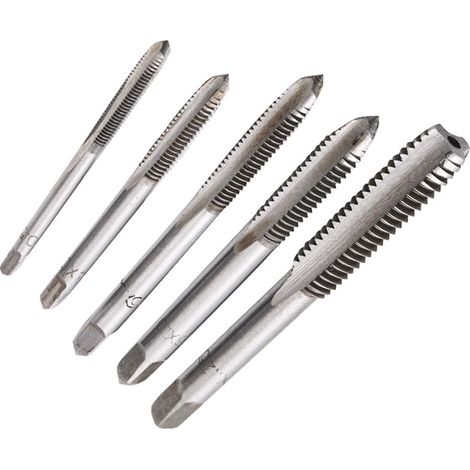 5pcs m3 M4 M5 M6 M8 filetage taraud set métrique spirale point robinet nitruration machine de revêtement vis taraud foret outil de taraudage (1/5)