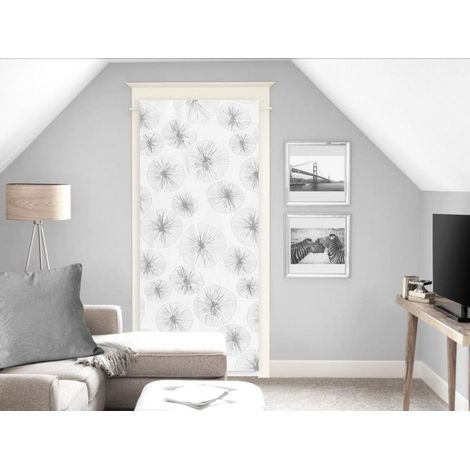 Voilage - 70 x 200 cm - Lionel - Blanc - Livraison gratuite
