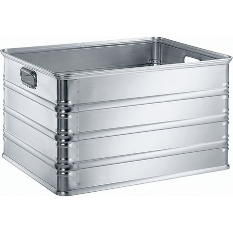 ZARGES, Bac de manutention gerbable en aluminium, capacité 155 (1/3)