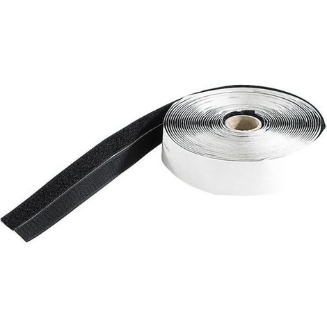 Bande auto-agrippante autocollante, 20 mm x 5 m