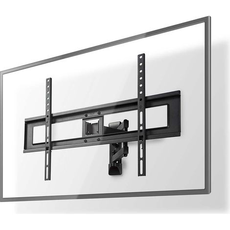 Neig und schwenkbare tv wandhalterung 37 70 maximales gewicht des bildschirms 25kg neigbar drehbar minimaler wandabstand 79mm maximaler wandabstand 427mm 3 gelenke abs stahl (1/5)
