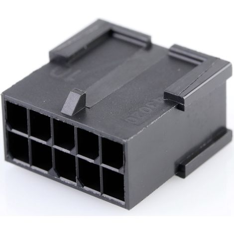 Molex Buchsengehäuse-Kabel  Polzahl Gesamt 10 Rastermaß: 3 mm 430201001 1 St. Bag