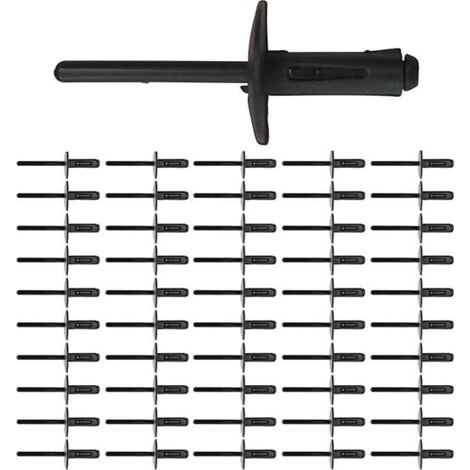Rivets aveugles en plastique de 6 mm passage de roue de voiture X1 X3 X5 X6 Z4 Coupé E90 E91 E84 E83 E53 E70 F15 F85 E71 E72 E86 E85 (1/5)