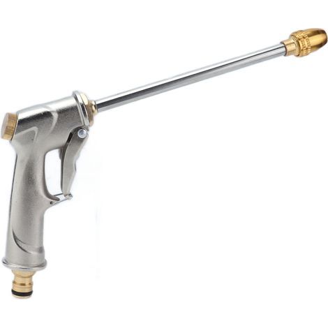 Hochdrucksprühgerät aus kupferbeschichteter Aluminiumlegierung, Wasserschlauchdüse, Autoreinigungssprühgerät für die Gartenbewässerung (1/5)