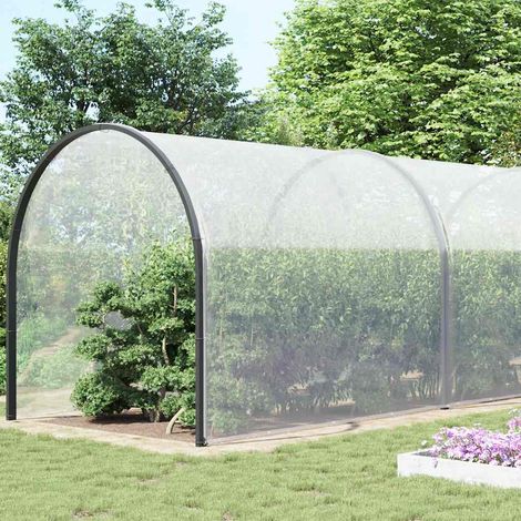 Bâche de protection - Bâche de jardin transparente avec œillets 8x12 m polyéthylène fr1273 - Maison La Vie
