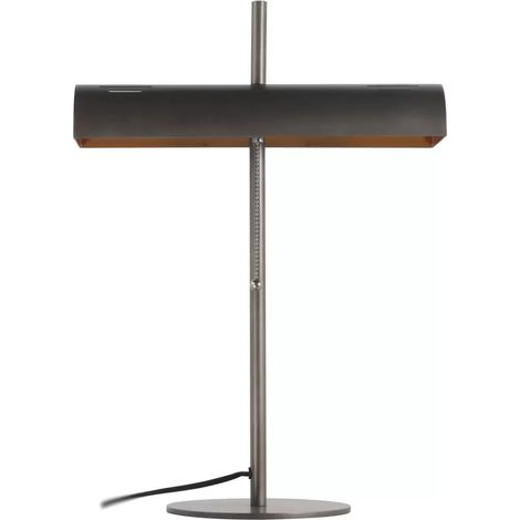 [GEBRAUCHT] B-Ware Lucande Bankerlampe Nysira Modern Metallic Tischlampe Leselampe Tischleuchte