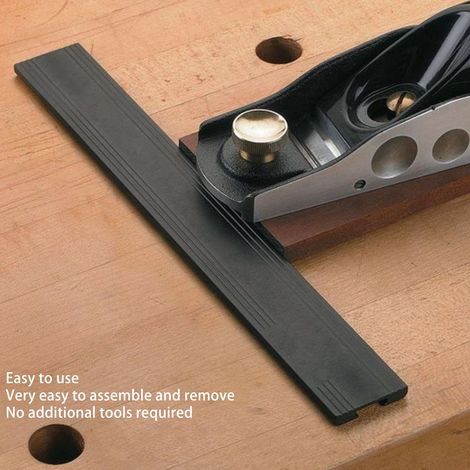 Outils auxiliaires pour table/établi de travail du bois HONGDUI DT04 : déflecteur, bloc, plaque de positionnement, outil de fixation de bureau (20 mm) (1/5)
