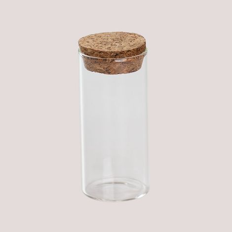 Pack de 2 Tarros de Cristal (Ø4,7 cm) Launun Style SKLUM             