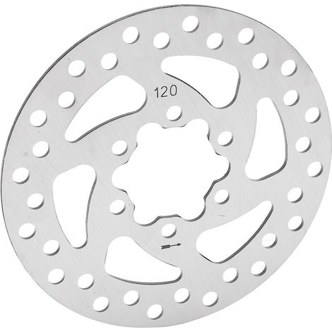 Disque de frein de VTT à six trous, bride ronde, remplacement de disque de frein de 120 mm (1/5)