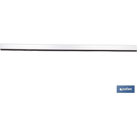 BURLETE GRIS BASCULANTE DE ALUMINIO PARA INTERIOR Y EXTERIOR 93 CM