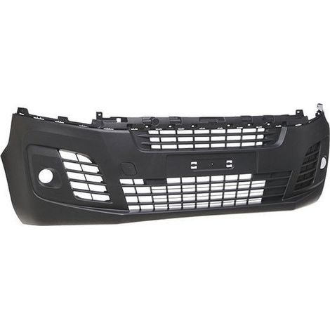 Pare-choc avant noir avec trous pour anti-brouillards Peugeot Expert depuis 2016