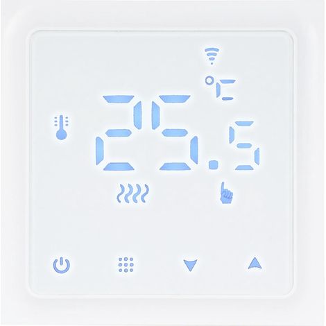 HY610-WIFI Intelligenter Heizungsthermostat, digitaler Temperaturregler, Steuerung per Mobiltelefon-App und Touchscreen