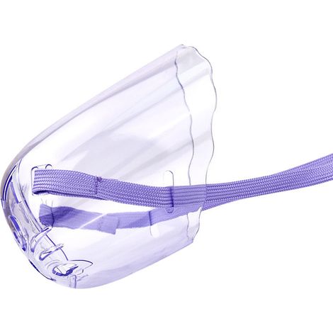 Muselière transparente respirante pour chat, casque à capuche réglable pour prévenir les morsures, pour le toilettage, la coupe des ongles (1/5)