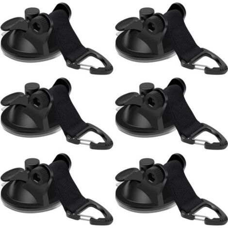 6 PièCes Ancre à Ventouse Ventouses d'ancrage Ancre à Ventouse Camping-Car pour Le Camping, Les Camping-Cars, Tente, Auvent (1/4)