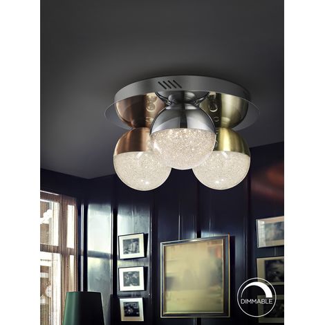 PLAF.3L LED SPHERE COLORØ30DIM (1/5)