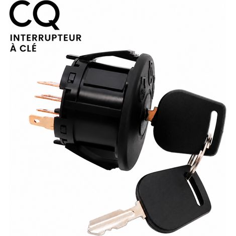 Contacteur à clé d'allumage pour tracteur tondeuse Cub Cadet ZT146 démarreur électrique 180 g – Livraison gratuite (1/5)