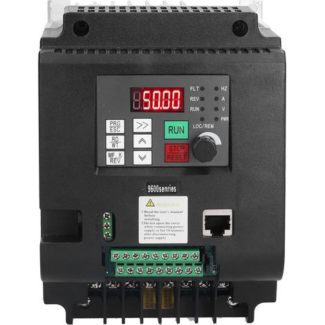 Variateur de fréquence NFLIXIN 5,5KW, onduleur vectoriel triphasé 380V, convertisseur de vitesse entrée/sortie 3 phases, régulateur industriel haute performance (1/5)