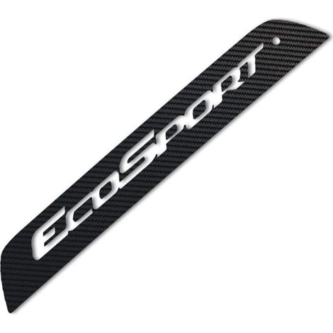 Autocollants pour feux stop de voiture en fibre de carbone pour Ecosport - Autocollants de décoration pour feux arrière de coffre (1/4)