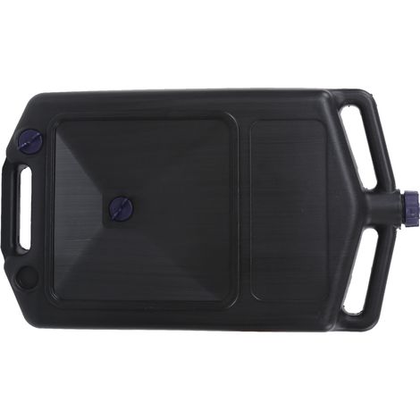 Bac de vidange d'huile 8L grande capacité, récipient étanche pour liquide de refroidissement, boîte de vitesses et carburant, adapté auto et moto, collecteur anti-fuite robuste. (1/5)