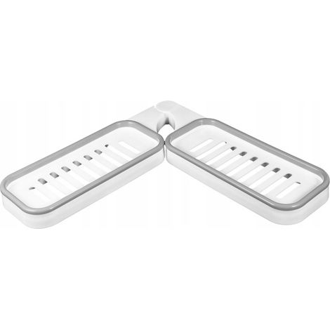 Étagère Salle Bain Pliable Sans Percage Robuste (1/4)
