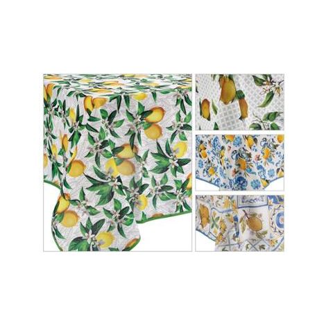 TOVAGLIA ANTIMACCHIA 140X140CM SICILY IN 4 DECORI