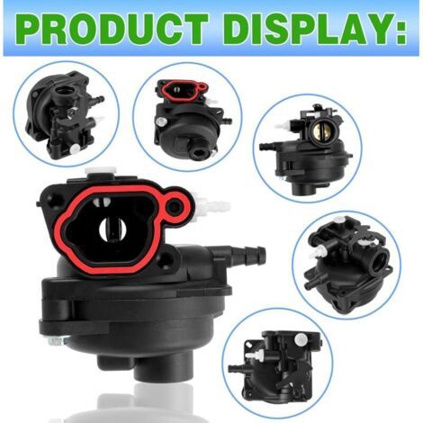 NALOOKAMIC  Carburateur Kit for Briggs & Stratton,Modèles 300E 450E 550E 575E 600E, Pièces de Moteur de Tondeuse à Gazon et Filtre à Air Bougie d'allumage série 08P502 09P602 125CC 140CC (1/4)
