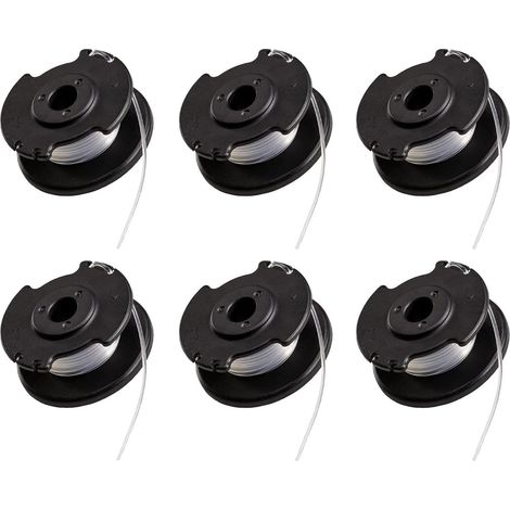 4 Stück GE-CT 18/28 Li TC Spulen-Trimmerschnur, Nylon-Ersatzspulen für Einhell Akku-Rasentrimmer GE-CT 18/28 Li und GE-CT 18/28 Li TC, hochwertige Ersatzspulen für effizientes Trimmen (1/5)