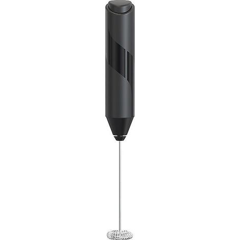 Leistungsstarker, tragbarer Milchaufschäumer, Mini-Milchaufschäumer, batteriebetriebener Getränkemixer aus Edelstahl (Batterien nicht im Lieferumfang enthalten)