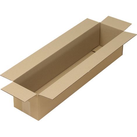Faltkarton 1-wellig Maße 500x500x200mm Qualität 1.30 C braun braun (1/2)