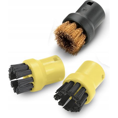 Cepillo para limpiador de vapor Karcher sc cepillo latón plástico (1/3)
