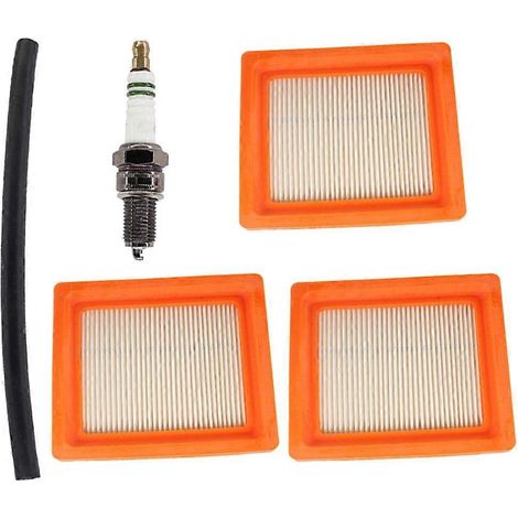 Kit de filtre à air et bougie d'allumage pour tondeuse à gazon Kohler 14-083-15-S XT650 XT675 TORO PN 14 083 15-S (conduite d'alimentation en carburant) (1/5)